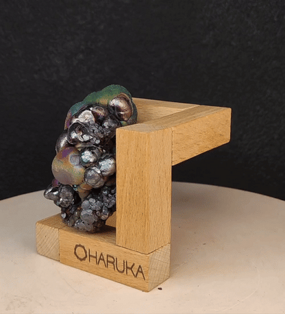 "Collection Grade" Large Buddha Beads | Rounded Shape | Rare Green, Purple, Gold & Silver Manifestation | Career Stability, Mentors & All-Around Shielding | Malaysia Leklai