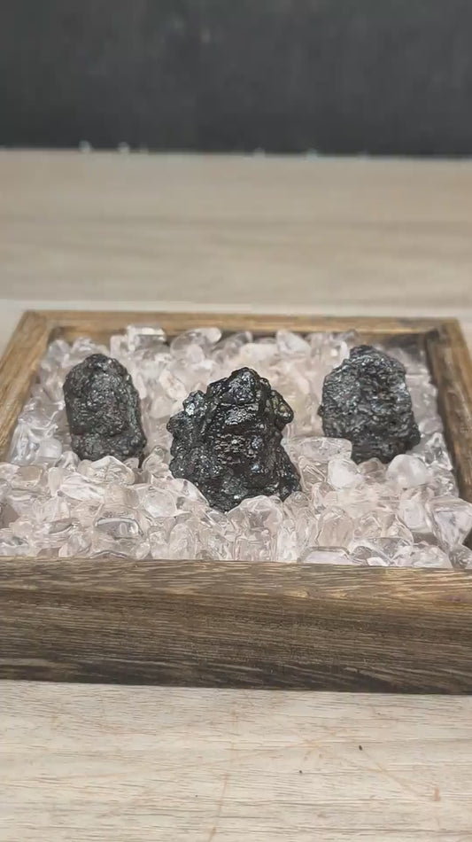 方解膽力泥活石 ｜ 3 件組合 ｜富貴米專用財氣能量套裝 （建議用9粒製作富貴米，能量更強）