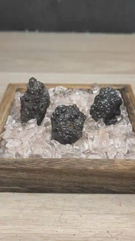 方解膽力泥活石 ｜ 3 件組合 ｜富貴米專用財氣能量套裝 （建議用9粒製作富貴米，能量更強）