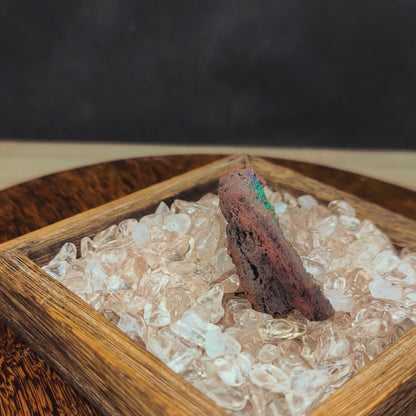 Premium Rainbow Leklai Living Stone | Green × Pink × Purple Energy Combo (Approx. 7x3.5cm) | Stable Growth Frequency & Holistic Alignment | Career, Relationships & Emotional Balance | Natural Malaysia Raw Ore