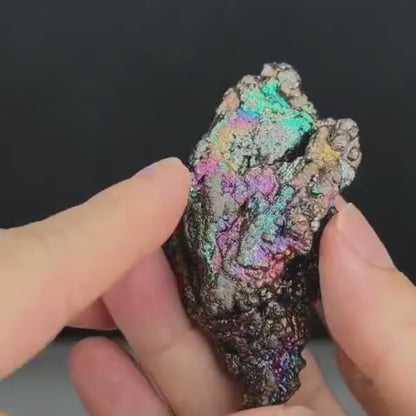 "Collector Grade" Silver Goethite | Full-Color High-Frequency Evolution | Malaysia Leklai