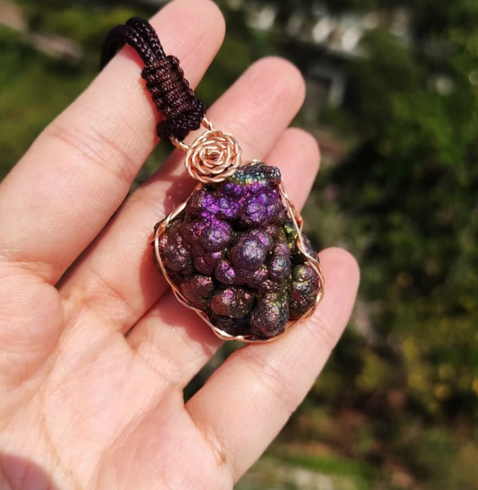 頂級 菩提珠膽力泥活石吊墜  招財 升運 冥想 改善氣場 驅小人