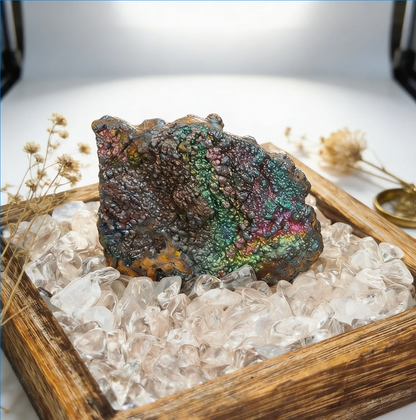 Premium -Single Rainbow  Leklai |  Dual Energy: Gold-Green Career & Holisti