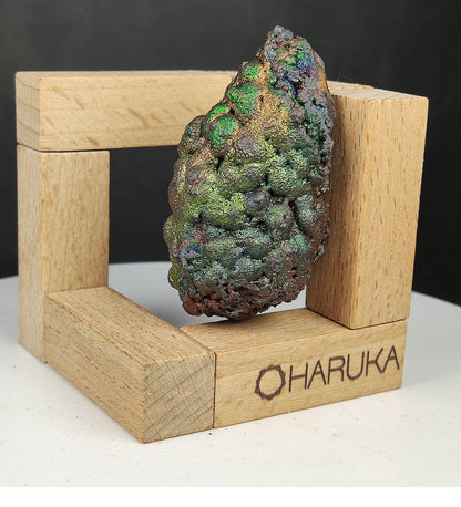 [Elite Vintage] Rainbow Gallstone Leklai Display | Gold, Green & Silver Manifestation | Powerful Core Energy | Ultimate Manifestation & Protection