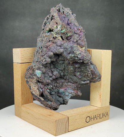 | Top premium rare Iridescent Goethite, Turgite, Hematite, Iridescent | COLOUR:  Purple, Rainbow | 100% natural color |