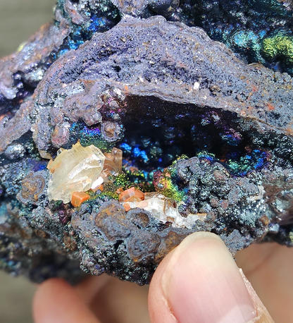 Premium "Rare" Golden Calcite Pendant | Sparkling Diamond Series | Gold & Green Peak Energy | Ultimate Wealth & Career Breakthrough | Malaysia Natural Leklai