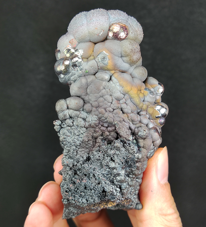 | Top premium rare Iridescent Goethite, Turgite, Hematite, Iridescent | COLOUR: Sliver| 100% natural color |