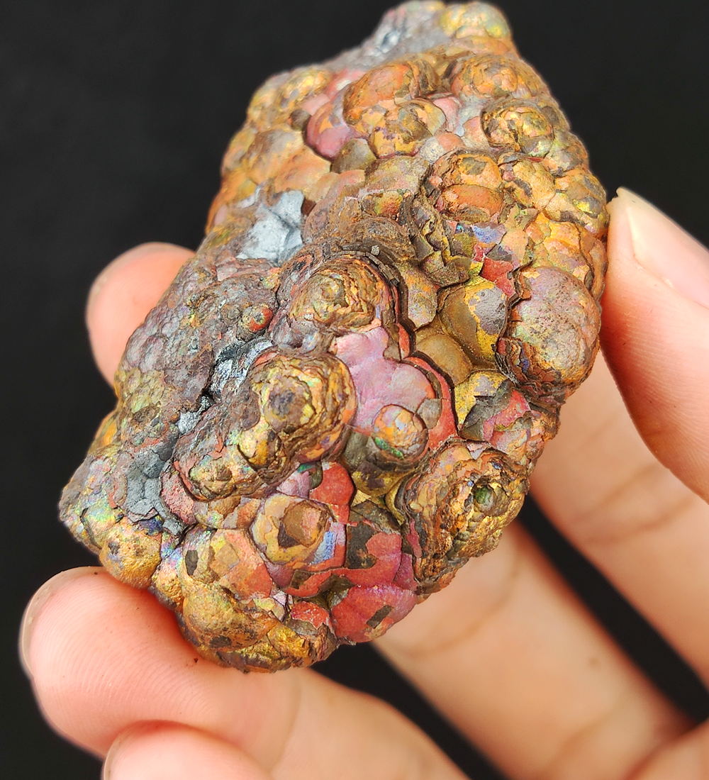 | Top premium rare Iridescent Goethite, Turgite, Hematite, Iridescent | COLOUR: Gold | 100% natural color |
