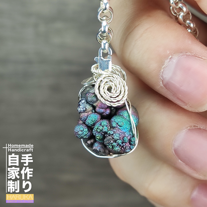 Top Grade Droplet Series | Green Golden Aged Droplet Pendant | Portable Core of the Universal Heart