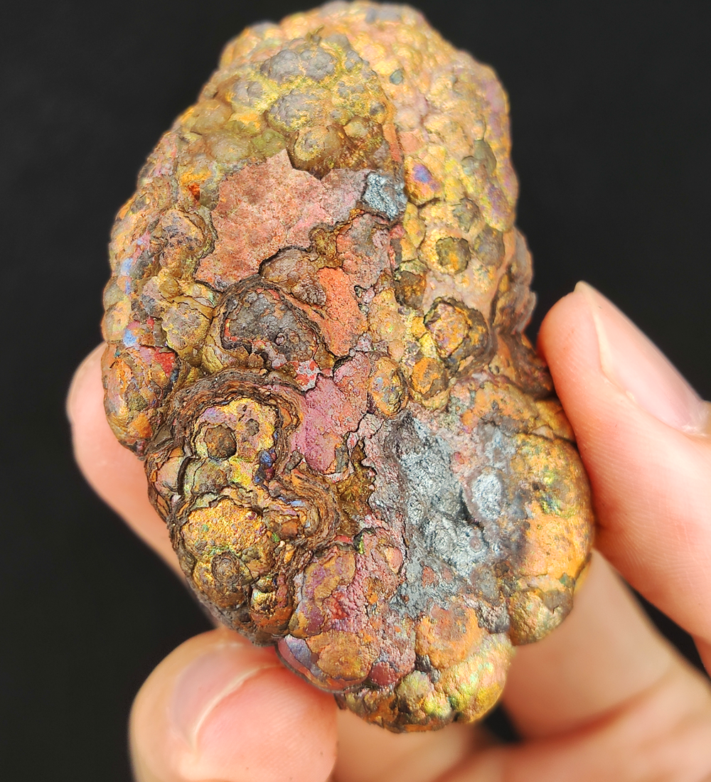 | Top premium rare Iridescent Goethite, Turgite, Hematite, Iridescent | COLOUR: Gold | 100% natural color |