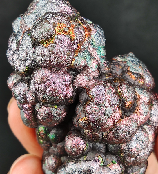 | Top premium rare Iridescent Goethite, Turgite, Hematite, Iridescent | COLOUR: Pink, Green| 100% natural color |