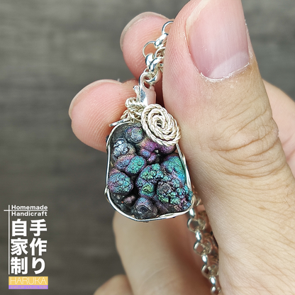 Top Grade Droplet Series | Green Golden Aged Droplet Pendant | Portable Core of the Universal Heart