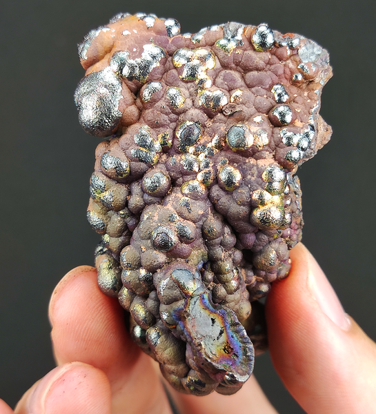 | Top premium rare Iridescent Goethite, Turgite, Hematite, Iridescent | COLOUR: orange, Purple | 100% natural color |