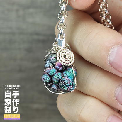 Top Grade Droplet Series | Green Golden Aged Droplet Pendant | Portable Core of the Universal Heart