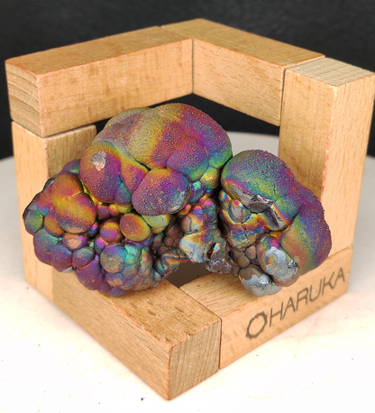 "Top-Grade" Triple Bodhi Pillar | Silver, Purple, Blue & Pink Burst Colors | Ultimate Shield Against Negativity & Career Power Boost | Malaysia Natural Leklai