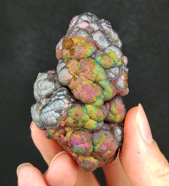 | Top premium rare Iridescent Goethite, Turgite, Hematite, Iridescent | COLOUR: Pink, Green| 100% natural color |