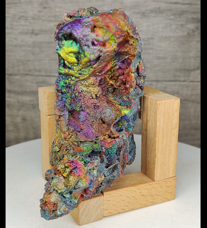 Malaysia Leklai Giant 15.5cm Goethite Pillar | Top Integrity Old Material | Ultimate Directional Defense & Wealth Manifestation | Business Success Anchor