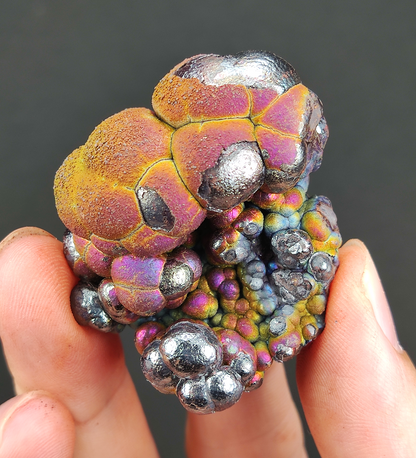 Top Grade Buddha Ball | Red-Silver Manifestation | Action Potential and Absolute Defense Shield of the Universal Heart