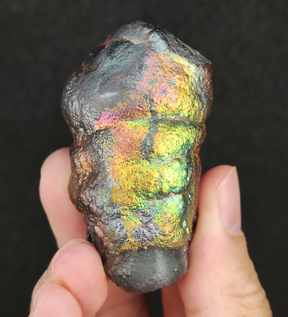 Malaysian Leklai Goethite Pillar | Bling Sparkle Surface | Thick & Solid 5.4cm | Heavyweight Wealth Attraction & Absolute Defense Energy Stone