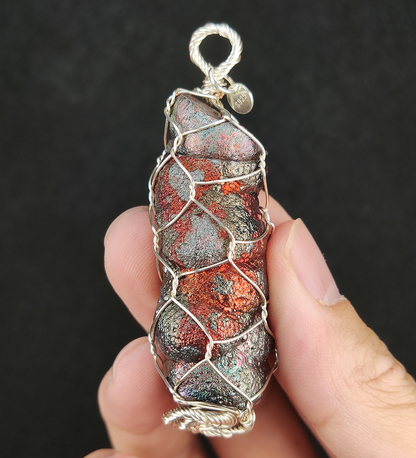 Transformative Shiny Orange Buddha Pillar | Strategic Breakthrough & Authority Shield | Natural Malaysian Leklai Pendant