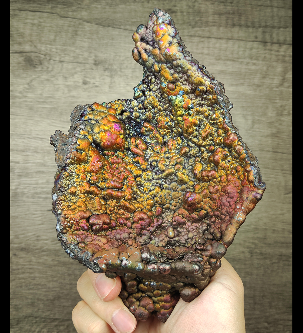 | Top premium rare Iridescent Goethite, Turgite, Hematite, Iridescent | COLOUR: Gold | 100% natural color |