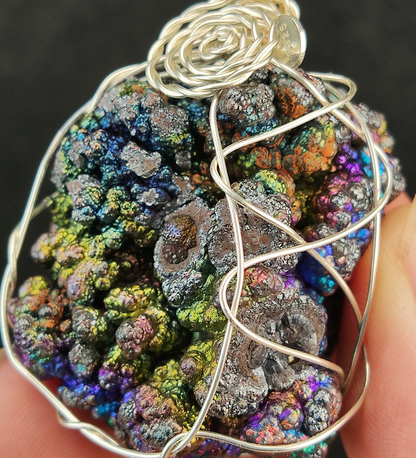 Collector Grade "Bodhi Bead" Heavyweight Green Burst Pendant | Quad-Color Spectrum: Green-Silver-Purple-Gold | Elite Core Material | Universal Career & Wealth Anchor | Natural Malaysian Leklai