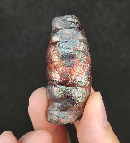 Haruka Buddha Pillar | Bling Bling Orange Series | Strategic Breakthrough & Authority Shield | Natural Malaysian Leklai | 5cm Specimen