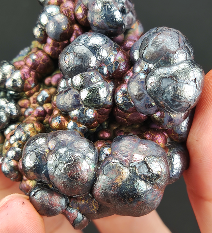 High Grade Buddha Ball | Red-Silver Manifestation | Action Potential and Absolute Defense Shield of the Universal Heart