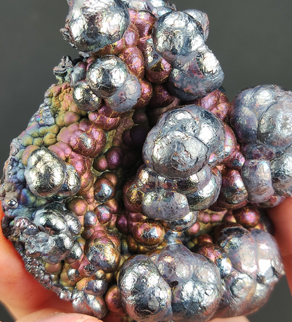 High Grade Buddha Ball | Red-Silver Manifestation | Action Potential and Absolute Defense Shield of the Universal Heart