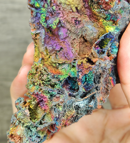Malaysia Leklai Giant 15.5cm Goethite Pillar | Top Integrity Old Material | Ultimate Directional Defense & Wealth Manifestation | Business Success Anchor