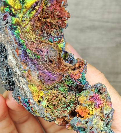 Malaysia Leklai Giant 15.5cm Goethite Pillar | Top Integrity Old Material | Ultimate Directional Defense & Wealth Manifestation | Business Success Anchor