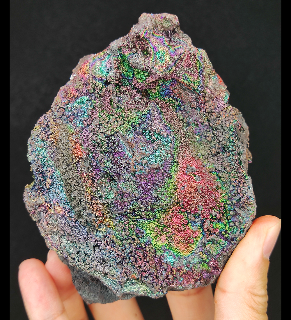 | Top premium rare Iridescent Goethite, Turgite, Hematite, Iridescent | COLOUR: Green, Blue | 100% natural color |