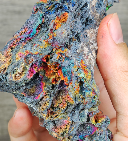Malaysia Leklai Giant 15.5cm Goethite Pillar | Top Integrity Old Material | Ultimate Directional Defense & Wealth Manifestation | Business Success Anchor