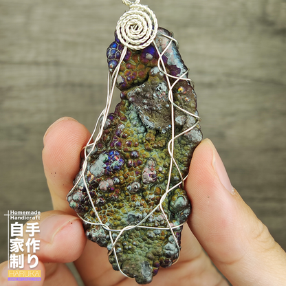 Aged Blue & Purple Buddha Bead Pendant | Heavyweight Shield Spec | Wisdom Elevation & Negative Energy Shielding | Malaysia Natural Leklai