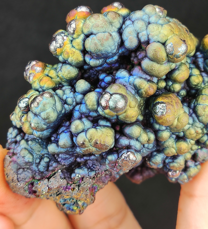 | Top premium rare Iridescent Goethite, Turgite, Hematite, Iridescent | COLOUR: Gold, Green, Blue | 100% natural color |