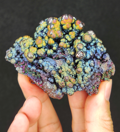 | Top premium rare Iridescent Goethite, Turgite, Hematite, Iridescent | COLOUR: Gold, Green, Blue | 100% natural color |