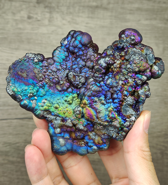 | Top premium rare Iridescent Goethite, Turgite, Hematite, Iridescent | COLOUR: Rainbow, Purple, Blue | 100% natural color |