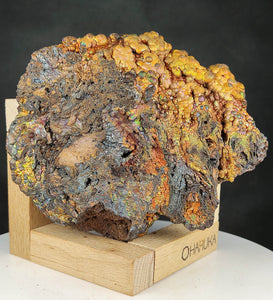 | Top premium rare Iridescent Goethite, Turgite, Hematite, Iridescent | COLOUR: Gold | 100% natural color |