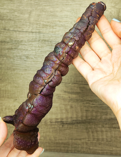 [Collector's Grade] Ancient Buddha Leklai Pillar 19cm | Robust Gallstone Core | Sacred Purple Radiance | Supreme Shield & Abundance