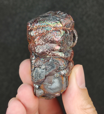 Malaysian Leklai Goethite Pillar | Bling Sparkle Surface | Thick & Solid 5.4cm | Heavyweight Wealth Attraction & Absolute Defense Energy Stone