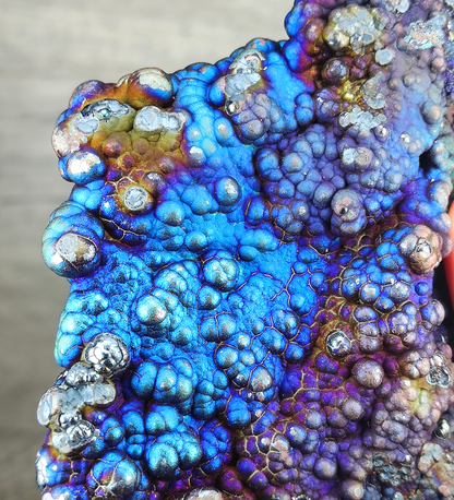 | Top premium rare Iridescent Goethite, Turgite, Hematite, Iridescent | COLOUR: Blue | 100% natural color |