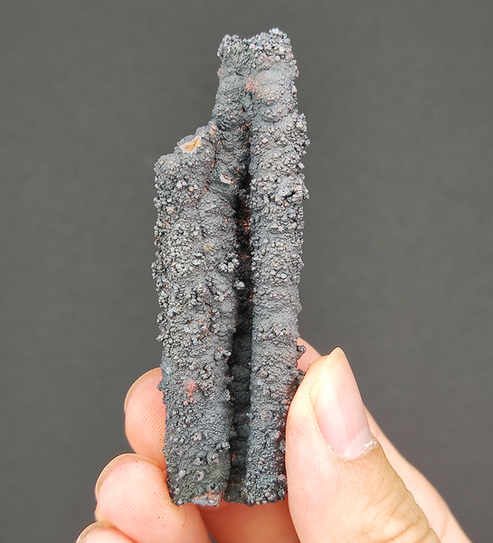 | Goethite Pillar(7.3cm) | Top premium rare Iridescent Goethite, Turgite, Hematite, Iridescent | COLOUR: Black | 100% natural color |