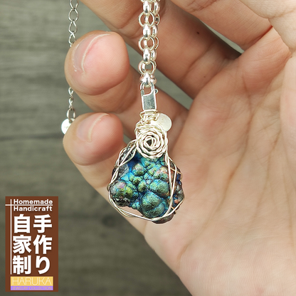 【智慧生機】頂級亞嚕家老料大佛珠吊墜｜綠藍雙色覺醒：核心膽料集能、大佛級強大氣場、事業開拓、冷靜決策提升、隨身精緻靈石護身符