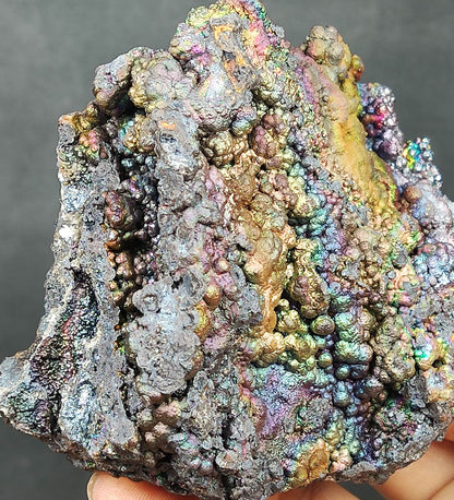 [Masterpiece Vintage] Gold, Pink & Rainbow Gallstone Leklai | Wealth Manifestation, Noble Connections, Core Energy Anchor | Large-Scale Sacred Living Stone