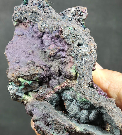 | Top premium rare Iridescent Goethite, Turgite, Hematite, Iridescent | COLOUR:  Purple, Rainbow | 100% natural color |