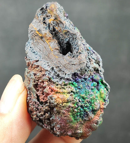 [Elite Vintage] Rainbow Gallstone Leklai Display | Gold, Green & Silver Manifestation | Powerful Core Energy | Ultimate Manifestation & Protection