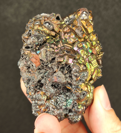 Collection Grade "Ultimate Gold" Calcite | Gold-Silver-Green Spectrum | Rare Extinct Ore | Corporate Wealth Anchor | Natural Malaysian Leklai