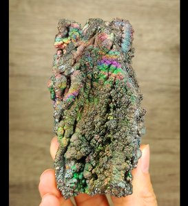 | Top premium rare Iridescent Goethite, Turgite, Hematite, Iridescent | COLOUR: gold, Green | 100% natural color |