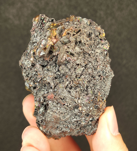 | Top premium rare Iridescent Goethite, Turgite, Hematite, Iridescent | COLOUR: Turgite with Gold Calcite | 100% natural color |