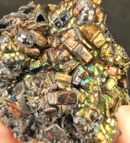 Collection Grade "Ultimate Gold" Calcite | Gold-Silver-Green Spectrum | Rare Extinct Ore | Corporate Wealth Anchor | Natural Malaysian Leklai
